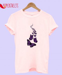 Trail of The Purple Butterflies T-Shirt