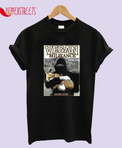 Vegan Militan Animal Liberation T-Shirt