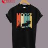 Vintage Retro Moose Gift T-Shirt