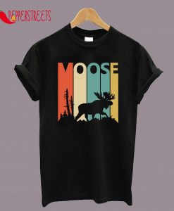 Vintage Retro Moose Gift T-Shirt