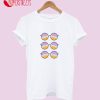 Wavy Sunglasses Triple T-Shirt