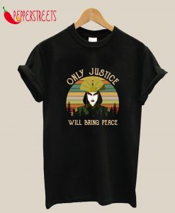 Avatar Kyoshi Only Justice Will Bring Peace Vintage T-Shirt