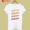 Jolene Retro Earth Toned Boho Design T-Shirt