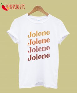 Jolene Retro Earth Toned Boho Design T-Shirt