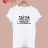 Math Teacher T-Shirt