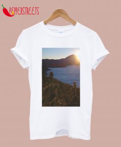 Sunset Canary Island Forest and Volcano in Tenerife T-Shirt