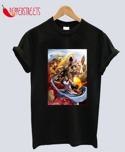 The Avatar Korra and Friends T-Shirt