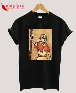 The Last Paintbender Avatar Aang Art Nouveau T-Shirt