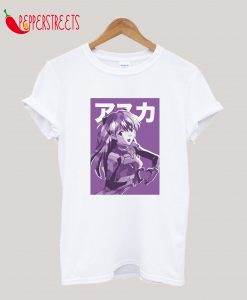 Asuka Langley Sohryu Neon Genesis Evangelion Art Work T-Shirt