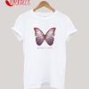 Butterfly Red Effect T-Shirt