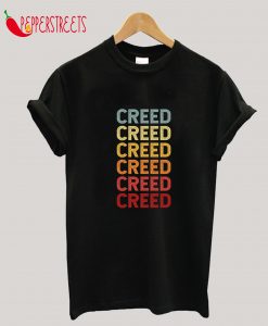 Creed Name Vintage Retro Gift Named Creed T-Shirt