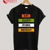 Eat, Sleep, Anime, Repeat T-Shirt