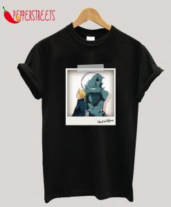 Edward and Aplhonse Elric FullMetal Alchemist T-Shirt