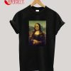 Mona Lisa Smile - Banksy Style T-Shirt