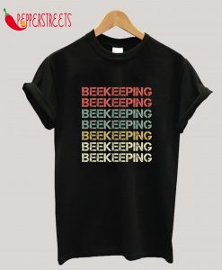 Retro Beekeeping Bees Gift for Beekeeper T-Shirt