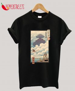 Sky Castle Ukiyo e T-Shirt