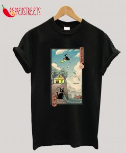 Ukiyo-e Delivery version 2 T-Shirt