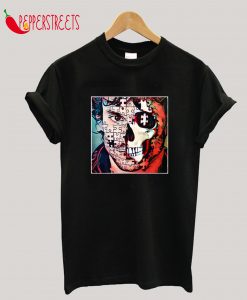 Will Graham Comic Style Puzzle Skull T-Shirt