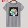 Once In A Lifetime - You May Ask Yourself Pie Chart T-Shirt