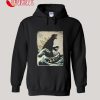 The Great Godzilla off Kanagawa Hoodie