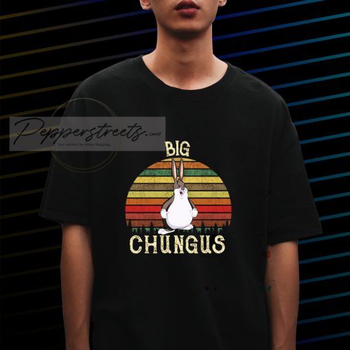 Big Chungus sunset vintage T-Shirt