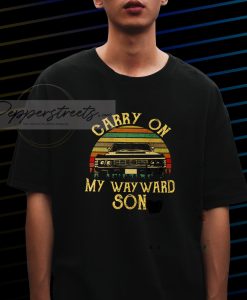 Carry On Wayward Son Sunset Vintage T-Shirt