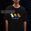 Choose Love LGBT Funny Dog Classic T-shirt