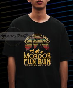 Hobbit Mordor Fun Run T-Shirt