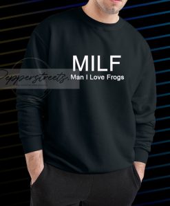 Man I Love Frogs Unisex Crewneck Sweatshirt