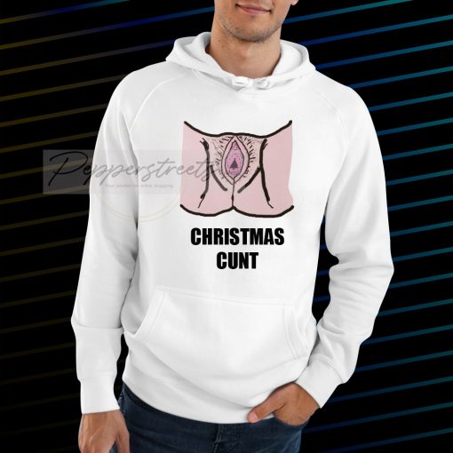 Adults Christmas Cunt Funny Christmas hoodie