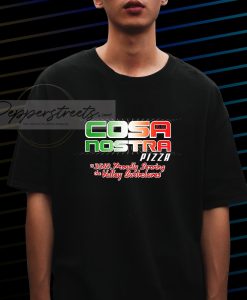 Cosa Nostra Pizza T Shirt