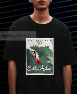 Eddie Aikau Poster Quiksilver T-Shirt