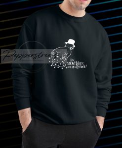 How Snowflakes Are Really Made Winter Sweatshirt