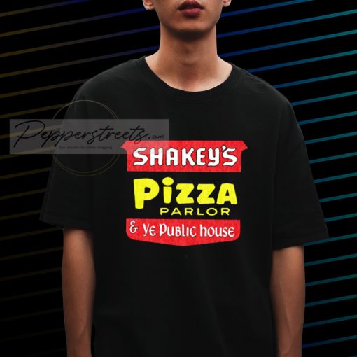 Shakeys pizza parlor T shirt