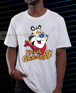 They're grrreat Tony the Tiger T-shirt