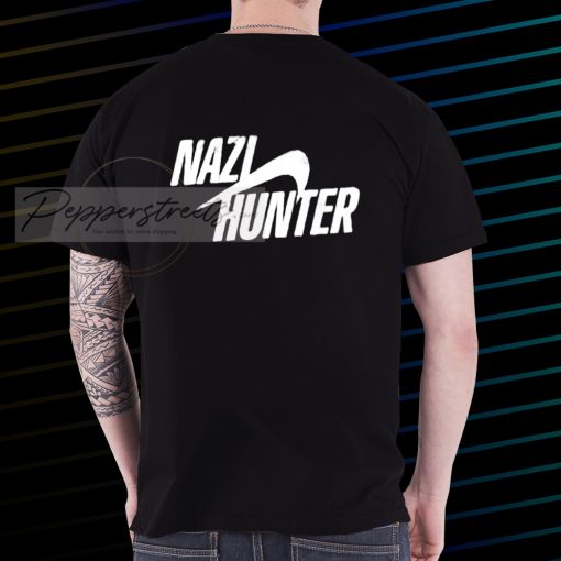 nazi hunter Tshirt Back