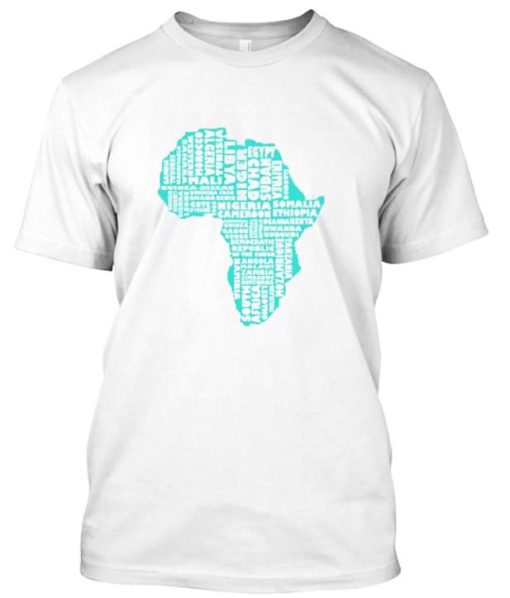 african map T Shirt NF