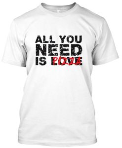 all you need is pizza t shirt NF