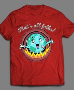 2020 PANDEMIC QUARANTINE That’s All Folks High Quality Cartoon Shirt NF