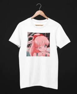 Anime Girl Pink T-Shirt NF