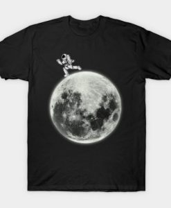 Astronaut Moon Space Walk t shirt NF