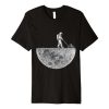 Astronaut Mowing On The Moon T-Shirt NF