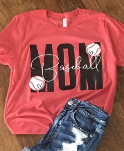 Baseball Mom t shirt NF