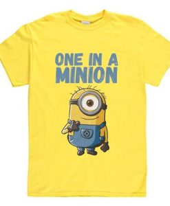 Despicable Me Cute One in a Minion T-Shirt NF