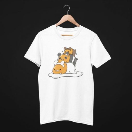 Gudetama Bear Cuddle Cute T-Shirt NF