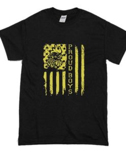 Proud Boys American Flag T-Shirt NF