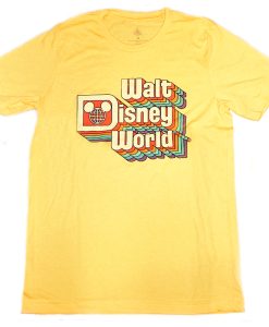 Retro Walt Disney World Logo T Shirt NF