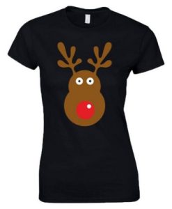 Rudolph Reindeer Face T-Shirt NF