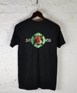 SFFD In Chinatown T-Shirt Back NF