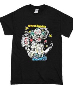 Vintage 1995 White Zombie Astro T Shirt NF